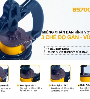 Béc tưới cục bộ BS7000-Plus 60l